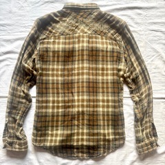 ヴィンテージハーレー 刺繍ネルシャツ Lサイズ相当の画像