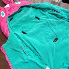 【募集中】美品 RODY ベビーカーシュラフ フットマフ ピンクの画像