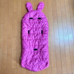 【募集中】美品 RODY ベビーカーシュラフ フットマフ ピンクの画像