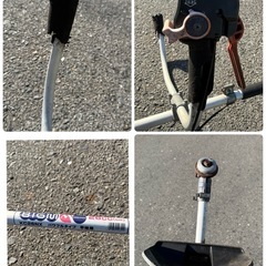 ジャンク品　肩掛け式　草刈り機　草刈機　刈払い機　刈払い機　マルヤマ　MARUYAMA 丸山　KC26NX 26ccの画像