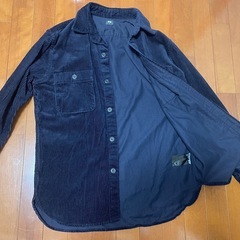 ユニクロ　カジュアルコーデュロイ　ジャケット100%コットンの画像