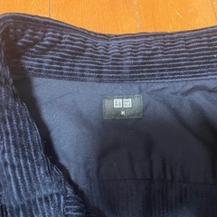 ユニクロ　カジュアルコーデュロイ　ジャケット100%コットンの画像