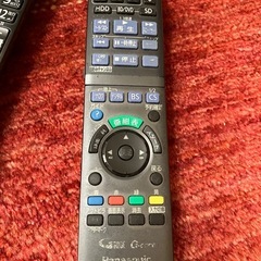 Panasonic プラズマテレビ　ブルーレイレコーダ　2点セット の画像