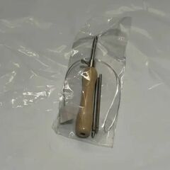 パンチニードル 3本　セット 糸通し付き　ニードルパンチ パンチ針 刺繍 刺繍針の画像