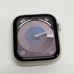 Apple Watch SE 第2世代/GPS/44mm/A2723/スターライト〈MNLA3J/A〉の画像