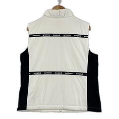 極美品 ARCHIVIO アルチビオ ブランドロゴ 秋冬 AW ダウンベスト ポリエステル ホワイト レディース 1(M) ゴルフウェア【古着】【中古】の画像