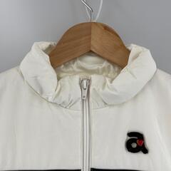 極美品 ARCHIVIO アルチビオ ブランドロゴ 秋冬 AW ダウンベスト ポリエステル ホワイト レディース 1(M) ゴルフウェア【古着】【中古】の画像