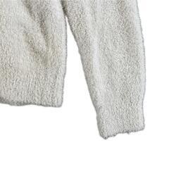 極美品 Ampasy アンパスィ ブランドロゴ 秋冬 AW 長袖ニット ポリエステル ホワイト レディース 0(S) ゴルフウェア【古着】【中古】の画像