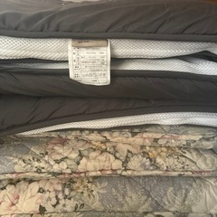 写真上　敷布団　シングル　の画像