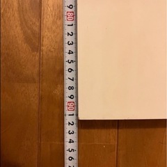 DIY・棚板に！高品質の白色化粧板 (91cm x 30cm)の画像