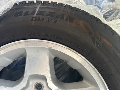 4本セット　ジムニー　スタッドレス　ホイールタイヤ　175 80 R16　