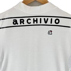 美品 ARCHIVIO アルチビオ ブランドロゴ 秋冬 AW 長袖シャツ ポリエステル ホワイト レディース 1(M) プルオーバー【古着】【中古】の画像
