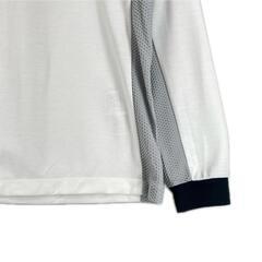 美品 ARCHIVIO アルチビオ ブランドロゴ 秋冬 AW 長袖シャツ ポリエステル ホワイト レディース 1(M) プルオーバー【古着】【中古】の画像