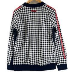 美品 PEARLY GATES パーリーゲイツ スニードジャック ブランドロゴ 秋冬 AW ナイロンジャケット ナイロン マルチカラー レディース 0(S) ウィンドブレーカー　チェック柄【古着】【中古】の画像