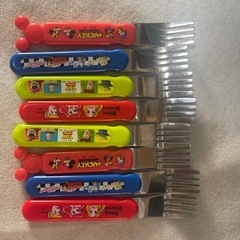 〖無料〗子供用スプーン・フォークセットの画像