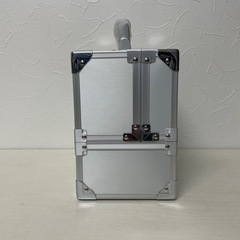 ●■★【未使用品】レイジースーザン・メイク＆コスメボックス アルミハードケース カネボウ化粧品の画像
