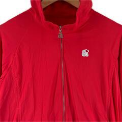 美品 ARCHIVIO アルチビオ フリル 秋冬 AW ジャケット ポリウレタン/ナイロン レッド レディース 40(L) フルジップジャケット【古着】【中古】の画像