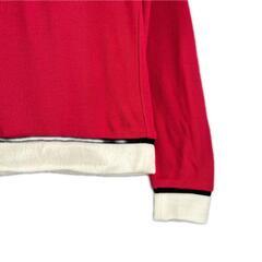 美品 ARCHIVIO アルチビオ ブランドロゴ 秋冬 AW カットソー アクリル/ウール ローズレッド レディース 40(L) プルオーバーパーカー【古着】【中古】の画像