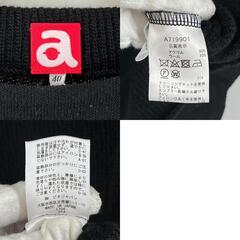 美品 ARCHIVIO アルチビオ その他 秋冬 AW 長袖ニット アクリル/ウール ブラック レディース 40(L) フェアアイル柄【古着】【中古】の画像