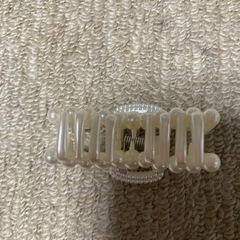 リボンの髪留めの画像