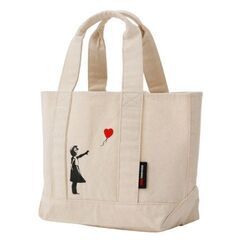 【10%OFF】【Banksy】LUNCH TOTE BAG COTTON CANVAS bnk-002 バルーン ユニセックス 送料無料の画像