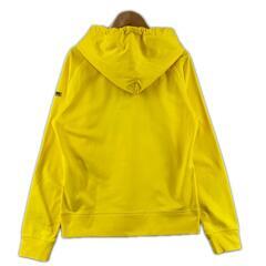 美品 MASTER BUNNY EDITION マスターバニーエディション 前面プリント 秋冬 AW パーカー ポリエステル/ポリウレタン イエロー レディース 0(S)【古着】【中古】の画像