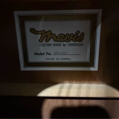 Mavis メイビス アコースティックギターの画像