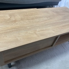 LOWYA ロウヤ 木製ローテーブル スチール脚 日本製[幅100] の画像