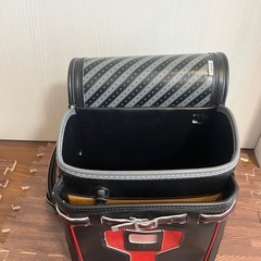 ランドセル セイバン 天使のはね 黒 赤 ワンパ ブラックの画像