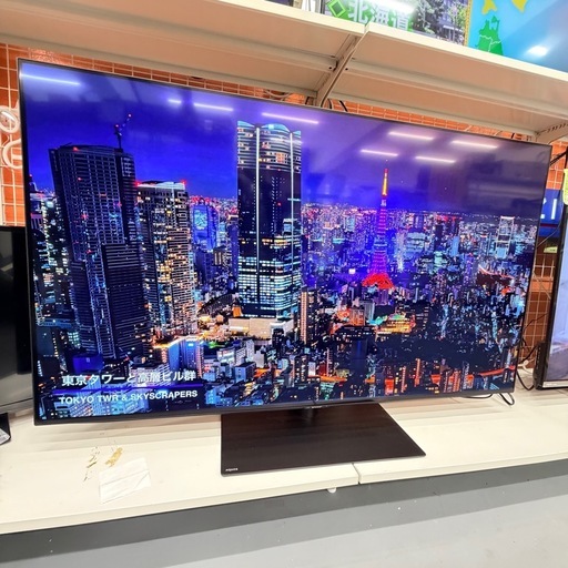 USED 有機ELテレビ SHARP 2024年 55V
