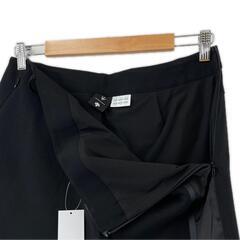 美品 DESCENTE GOLF デサント ゴルフ スカパン ブランドロゴ オールシーズン スカート ポリエステル ブラック レディース M ゴルフウェア【古着】【中古】の画像