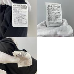 美品 DESCENTE GOLF デサント ゴルフ スカパン ブランドロゴ オールシーズン スカート ポリエステル ブラック レディース M ゴルフウェア【古着】【中古】の画像
