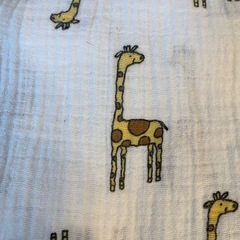 aden+anais おくるみ ブランケット キリン柄の画像