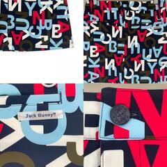 美品 Jack Bunny!! ジャックバニー ブランドロゴ 春夏 SS スカート ポリエステル マルチカラー レディース 0(S) ゴルフウェア【古着】【中古】の画像