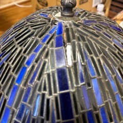 ステンドグラス、ロータスシェード【ジャンク】の画像