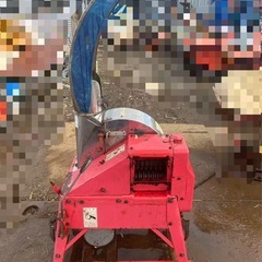 山本製作所 ワラカッター D-14SS 農用さい断機 200V 動力 モーター さい断機 農機具 中古 配送可の画像