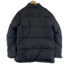 極美品 Black&White ブラックアンドホワイト ブランドロゴ 秋冬 AW ダウンジャケット ポリエステル ブラック メンズ LL【古着】【中古】の画像