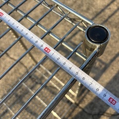 IRISスチール棚2段の画像