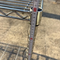 IRISスチール棚2段の画像