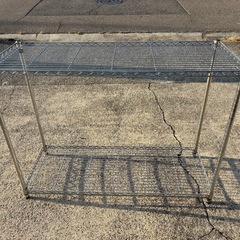 IRISスチール棚2段の画像