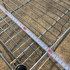 IRISスチール棚2段の画像