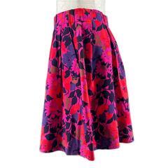 未使用品 PEARLY GATES パーリーゲイツ 花柄・ボタニカル オールシーズン スカート コットン ピンク レディース 00（SS） ゴルフウェア タグ付き【古着】【中古】の画像