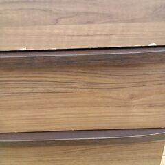 ★リユースのサカイつくば店★TK7187  袖机 ブラウン H70×D43×W40 クリーニング済みの画像