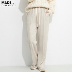 裏起毛パンツ ホワイトの画像