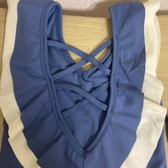 キャップ付きワンピースビキニ サイズ120の画像