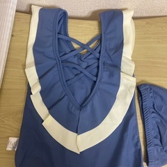 キャップ付きワンピースビキニ サイズ120の画像