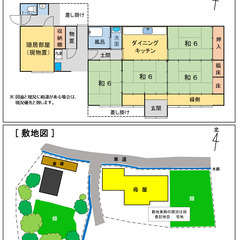 高知県香美市香北町吉野　庭付き平屋住宅（145.25坪）の画像