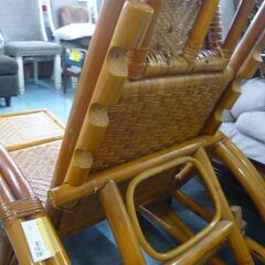 ID：237540　籐　リクライニングチェアの画像