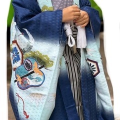 七五三 着物 男の子 5歳 フルセット12点の画像