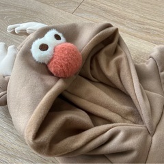 トナカイロンパース 80-90 スリーコインズの画像